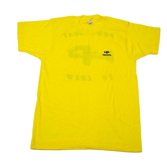 Screen Stars Other - Vintage 1980s Screen Stars L Yellow Phipps Powerbo